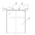 1070 H18 katoder i zinkelektrolyserad aluminiumplatta